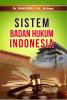 Cover for SISTEM BADAN HUKUM INDONESIA