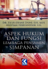 Cover for ASPEK HUKUM DAN FUNGSI LEMBAGA PENJAMIN SIMPANAN