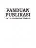 Cover for PANDUAN PUBLIKASI UNIVERSITAS BANDAR LAMPUNG